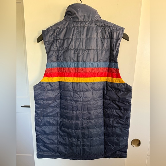 NWT Aviator Nation Men’s (Unisex) 4 Stripe Vest Sherpa Size Large - Picture 8 of 9